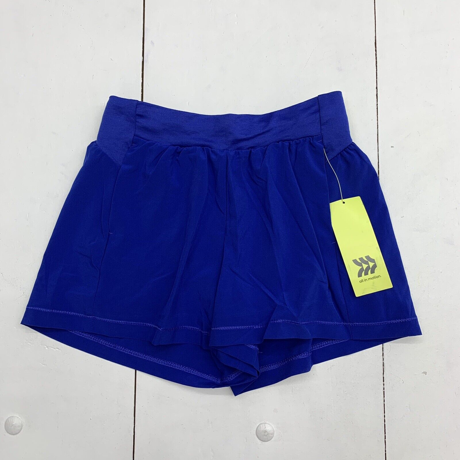 Girls' Gym Shorts - All In Motion™ Blue L