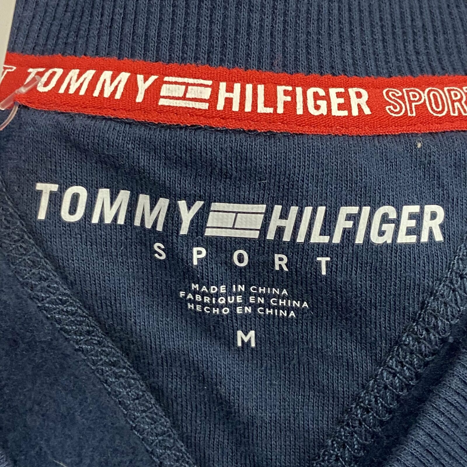 Tommy Dress Tunic beyond exchange Navy - Medium Women\'s Sport Size Sweater Hilfiger