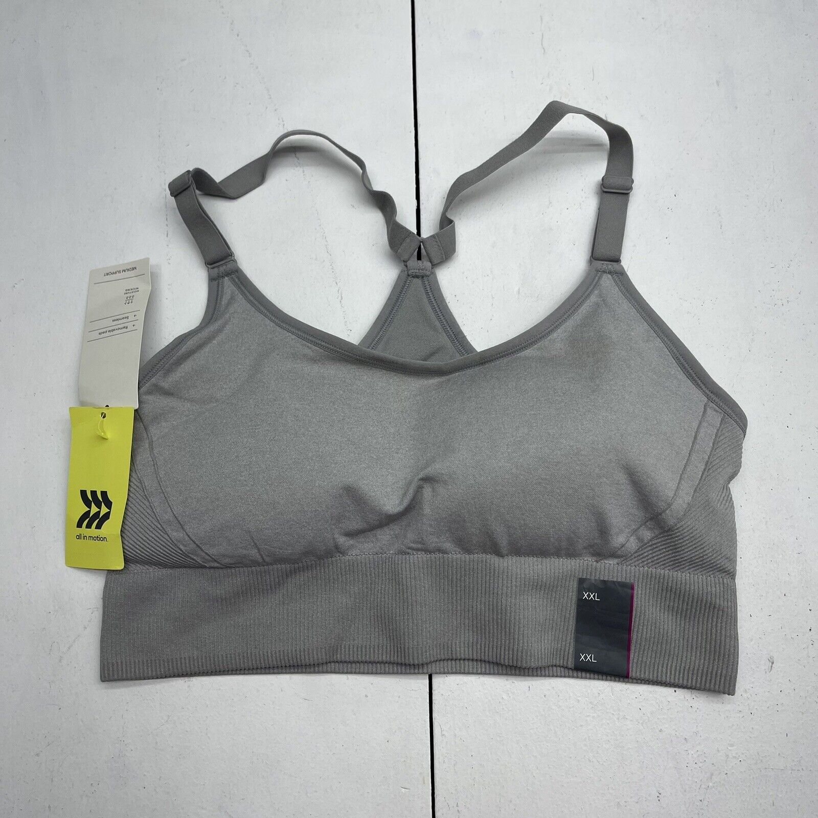 All Products Grey Medium Support Sports Bras.