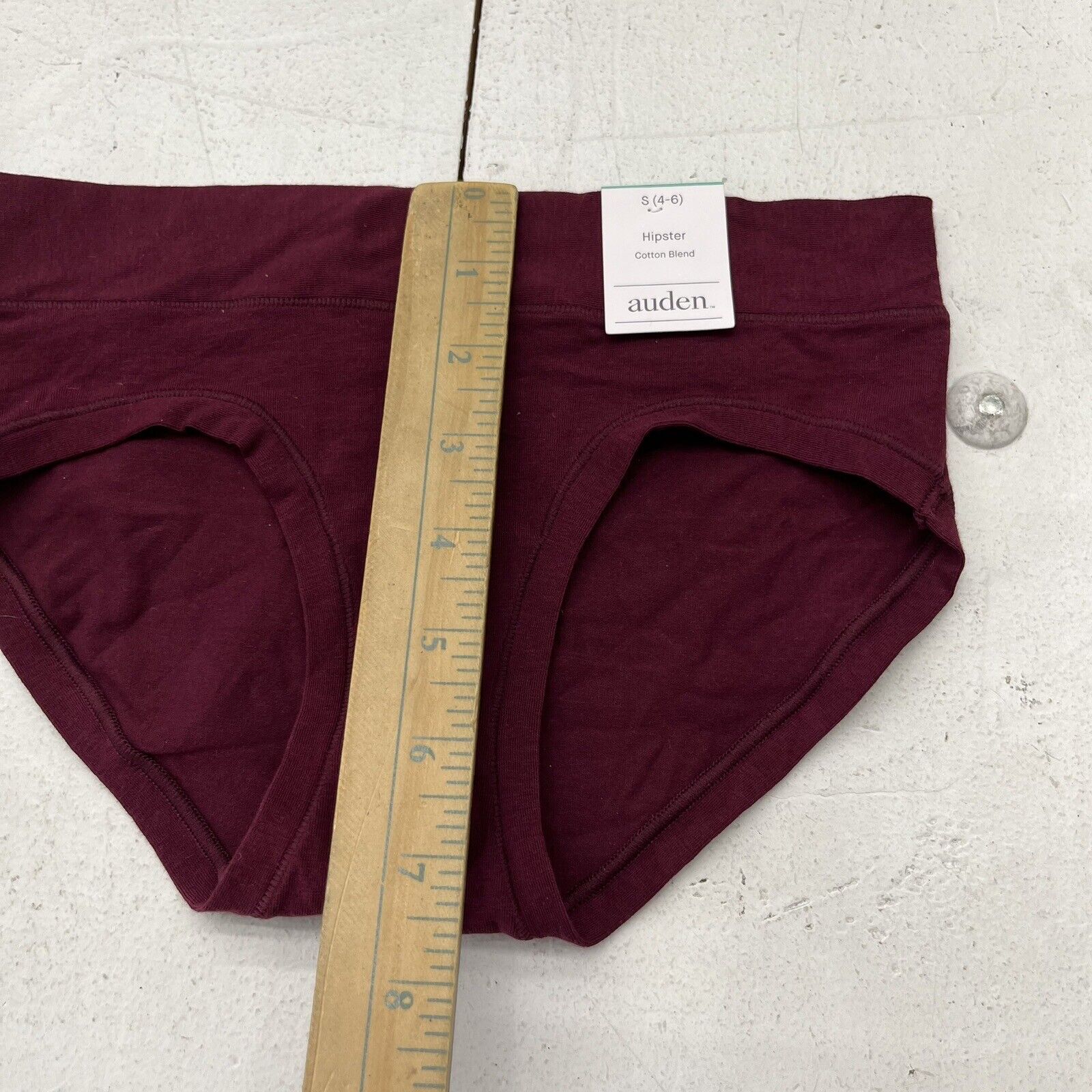 Auden Hipster Cotton Underwear Womens Size L (12/14) Pink/Purple