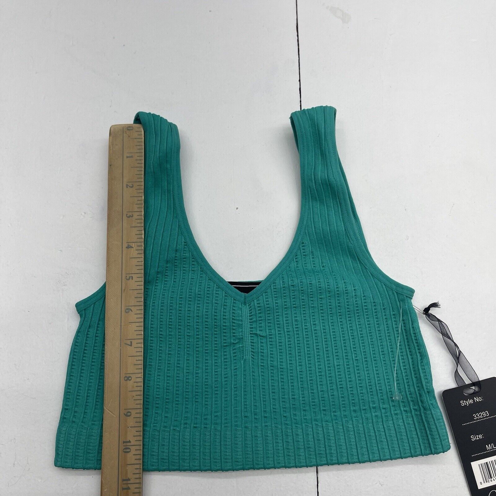 Gymshark Energy Seamless Sports Bra Green Women's Size Large