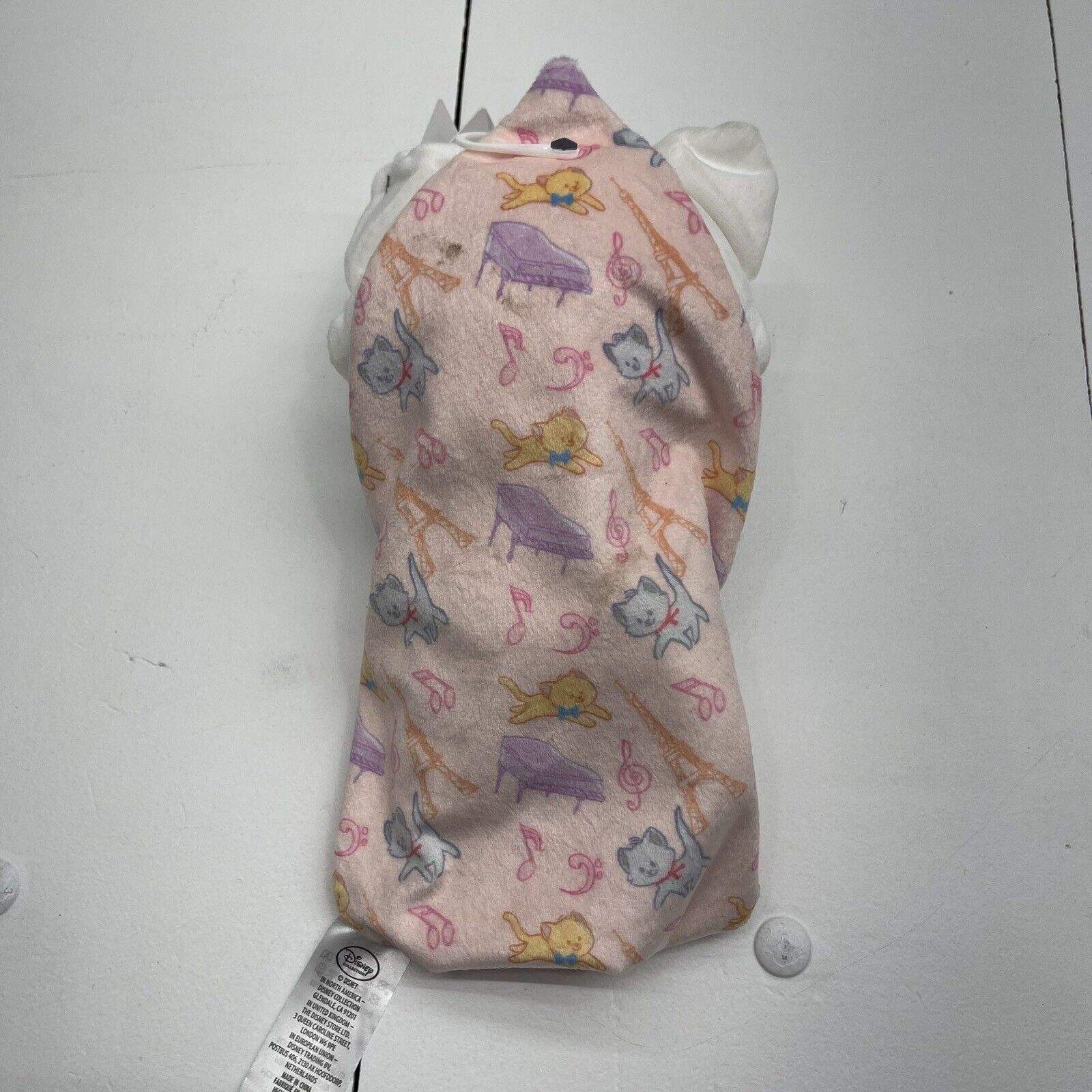 Disney Aristocats Marie Baby Plush Stuffed Animal New Defects - beyond  exchange