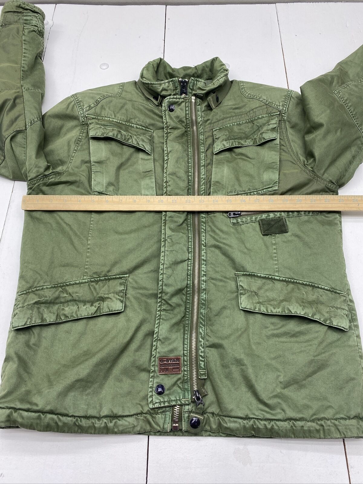 G-STAR RAW Green Aero Field Jacket Mens Size XLarge - beyond exchange