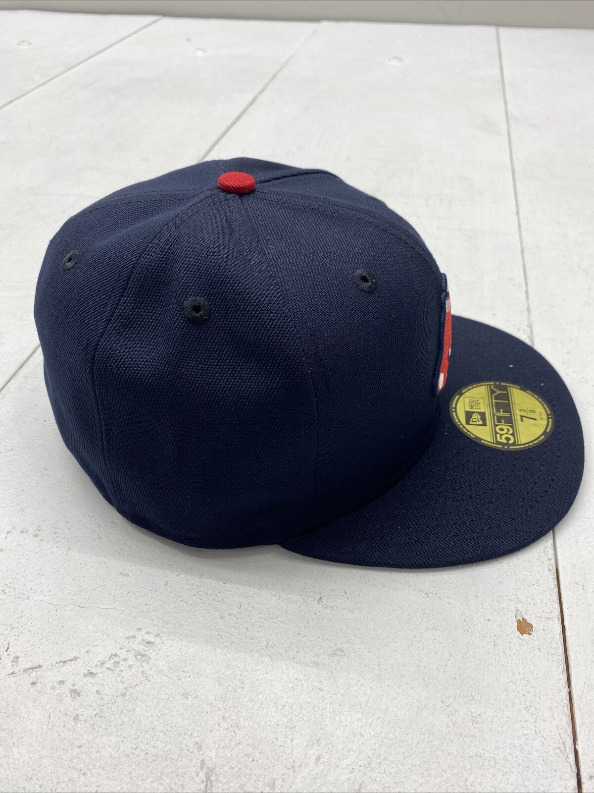 Concepts x New Era 59FIFTY Boston Red Sox Italy Flag Fitted Hat (Navy) 7 3/8
