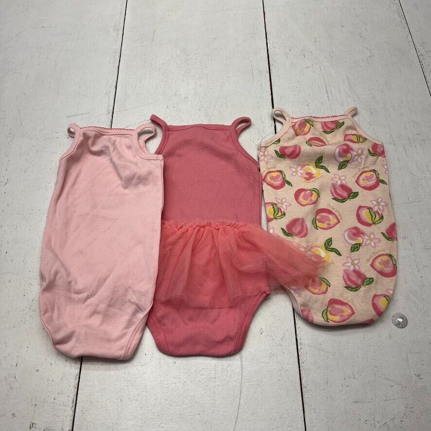 Juicy Couture Pink 3 Pack Sleeveless Printed One-Pieces Girls Size ...