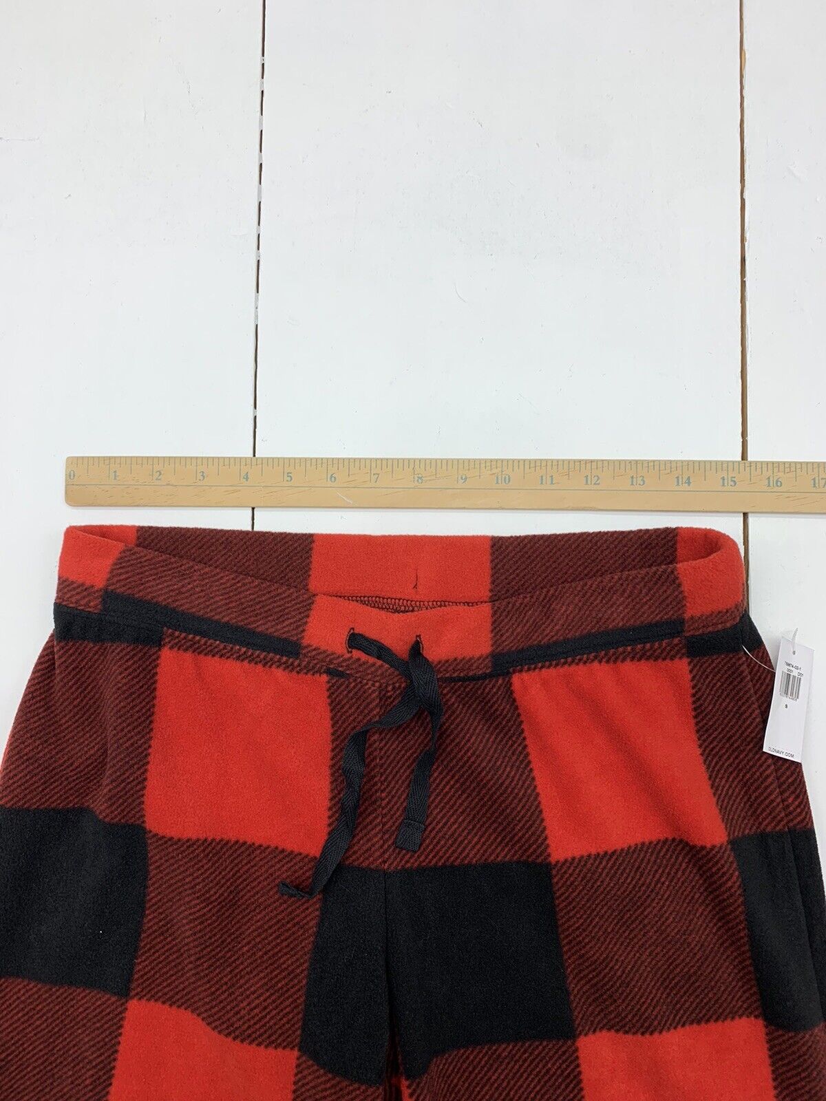 Old Navy Womens Red Black Plaid Pajama Shorts Size Large - beyond exchange