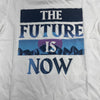 Old Navy The Future Is Now White Short Sleeve T Shirt Youth Boys Medium New