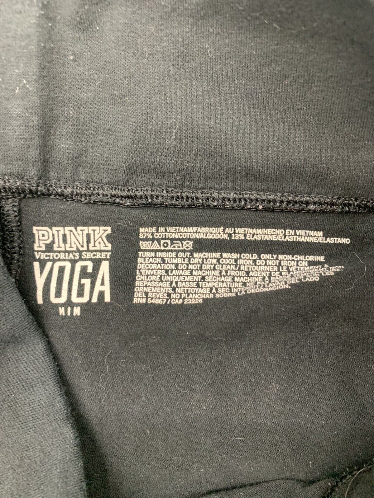 PINK Cotton Yoga Legging  Outfits with leggings, Victoria secret
