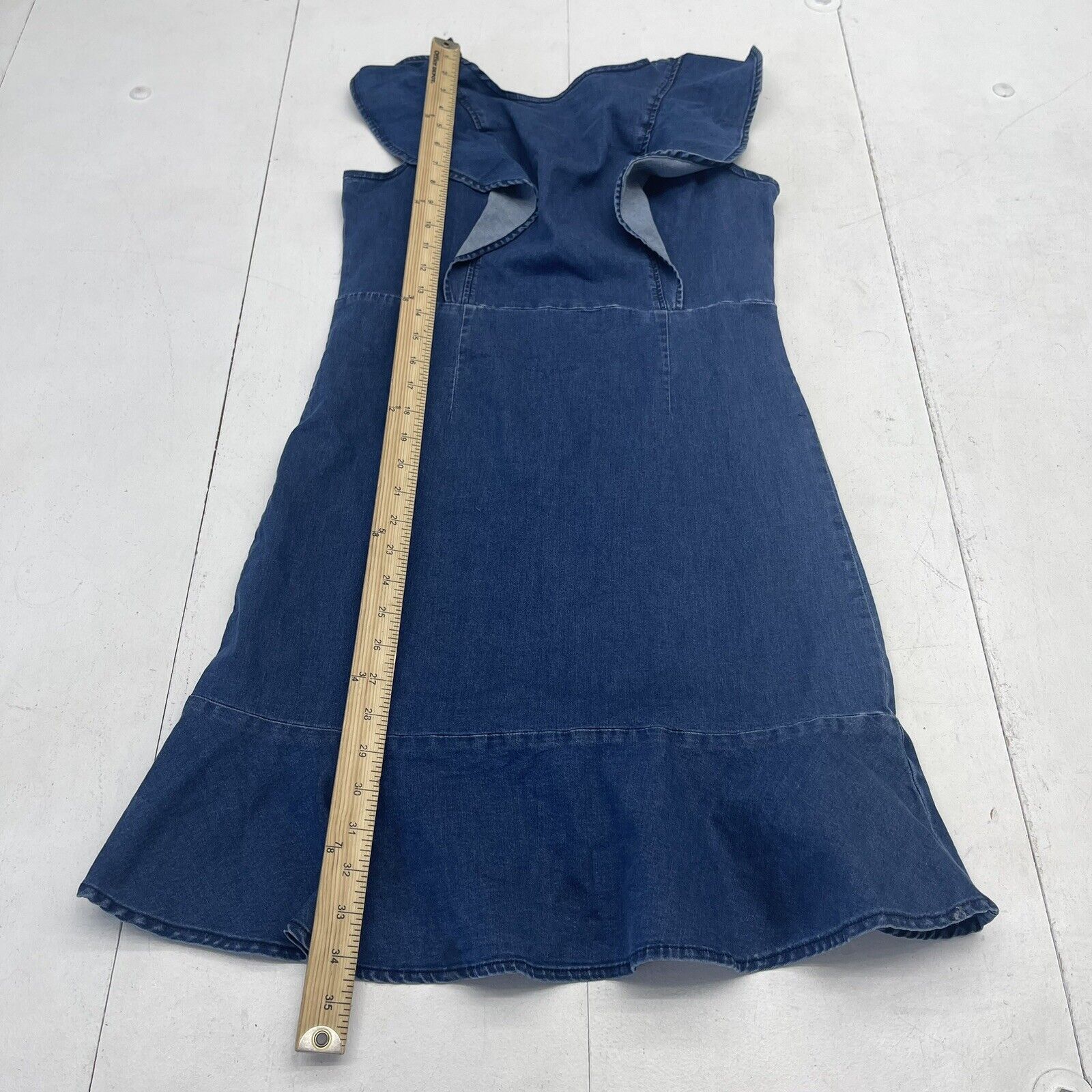 Perfect for Hot Summer Weather: Denim Ruffled Dress! — Life of Ardor