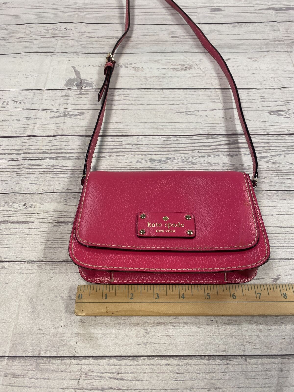 KATE SPADE Red Patent Leather Small Crossbody | eBay