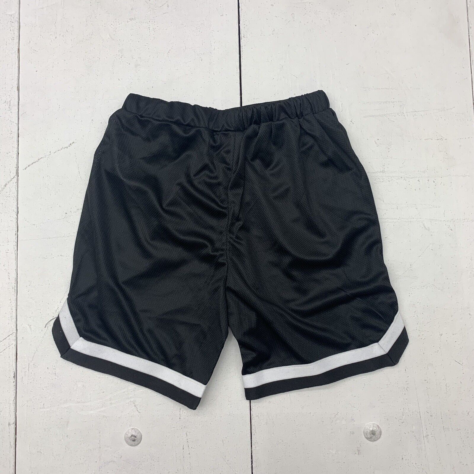 Shein Girls Black Los Angeles Mesh Athletic Shorts Size 7 - beyond
