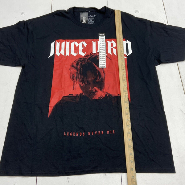 Juice World Black Graphic Short Sleeve T-Shirt Adult Size L NEW Spence -  beyond exchange