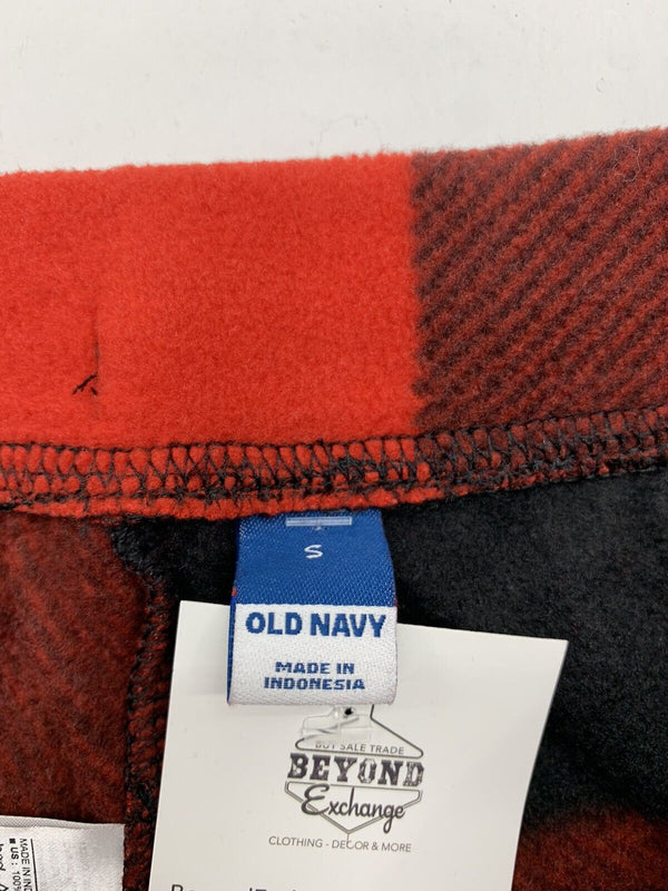 Old Navy Red Plaid Fleece Pajama Pants Girls Size Medium NEW - beyond  exchange