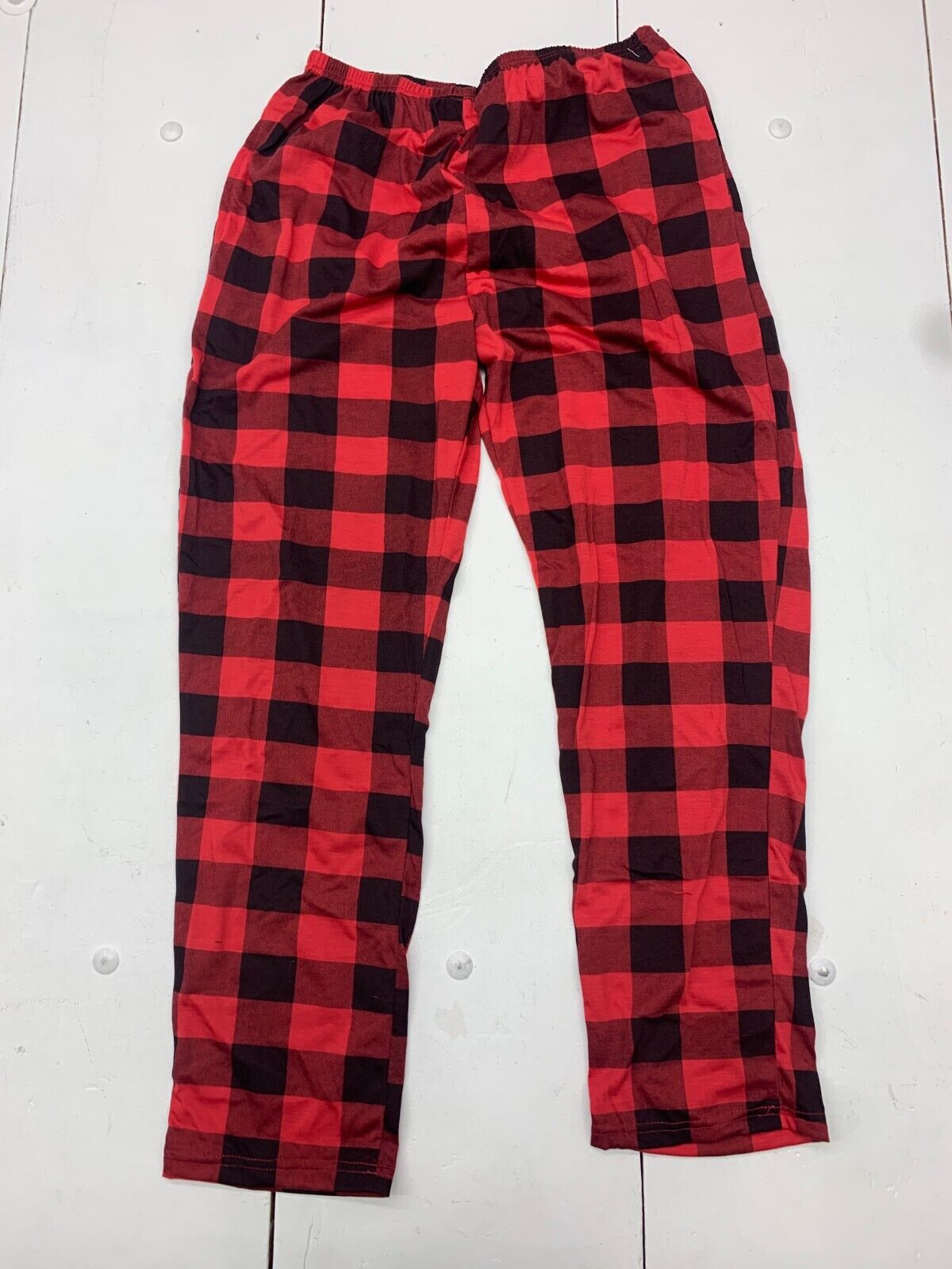 Red/Black Buffalo Plaid Flannel Pant