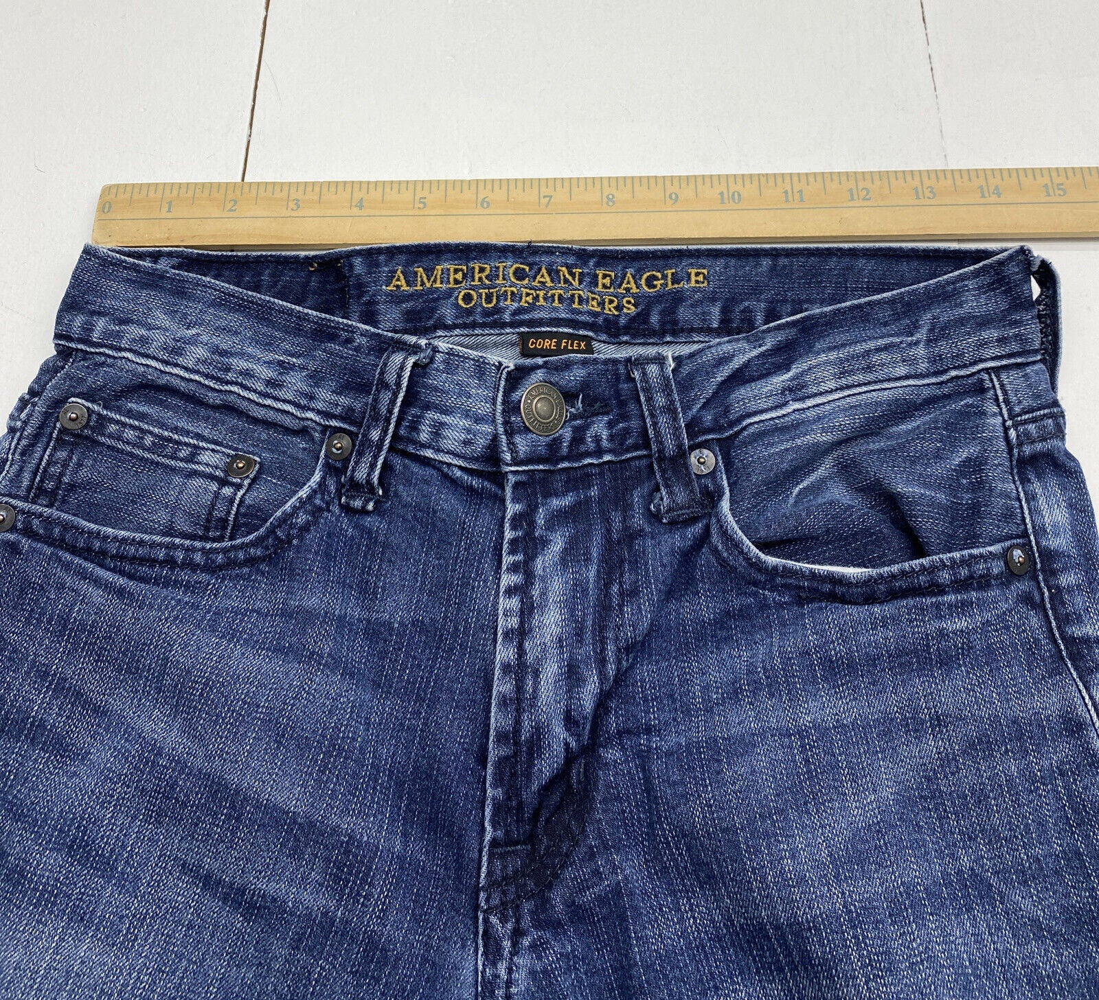 American Eagle Extreme Flex Slim Straight Jeans Men's Size 28X28