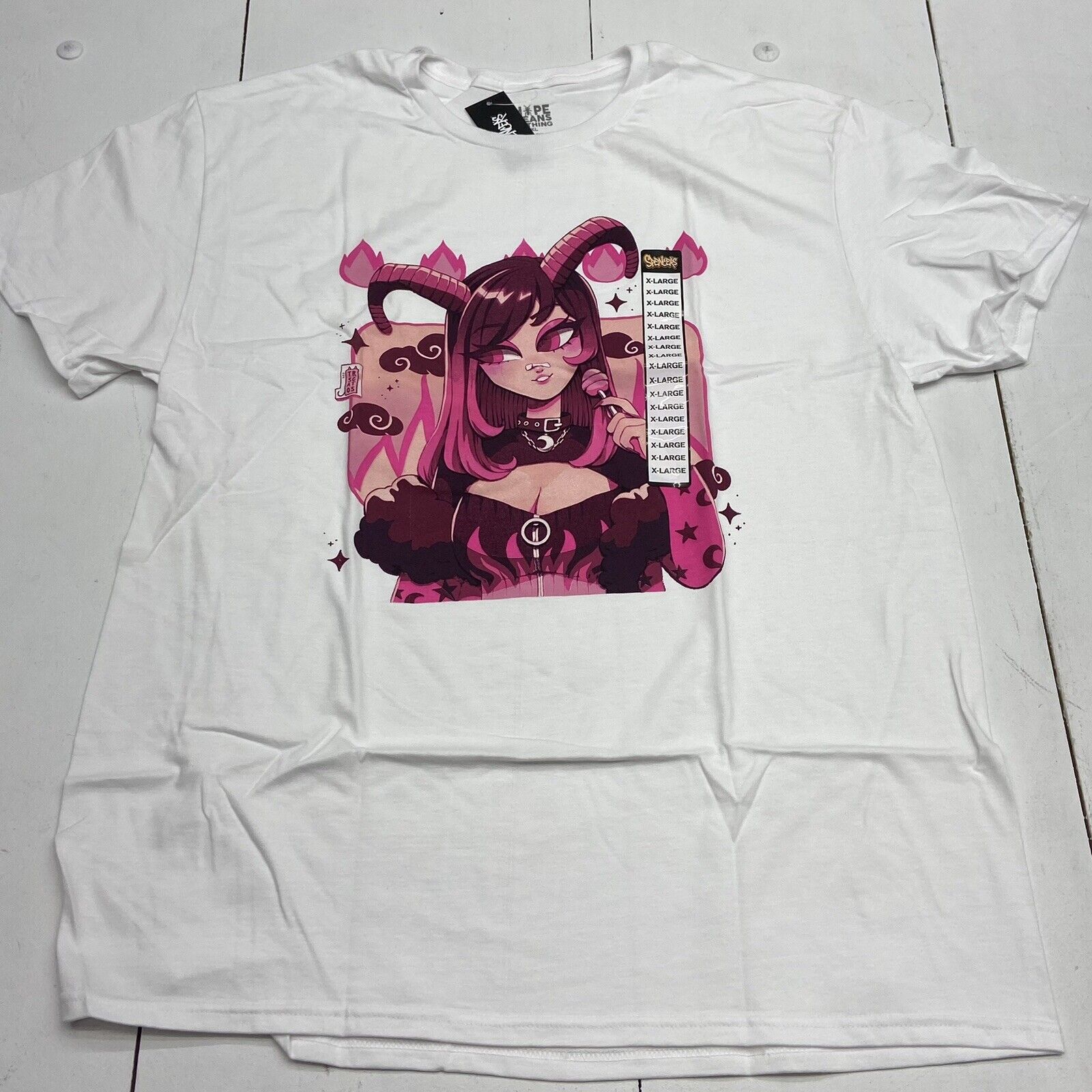 Dark anime girl short sleeve T-shirt DB5681