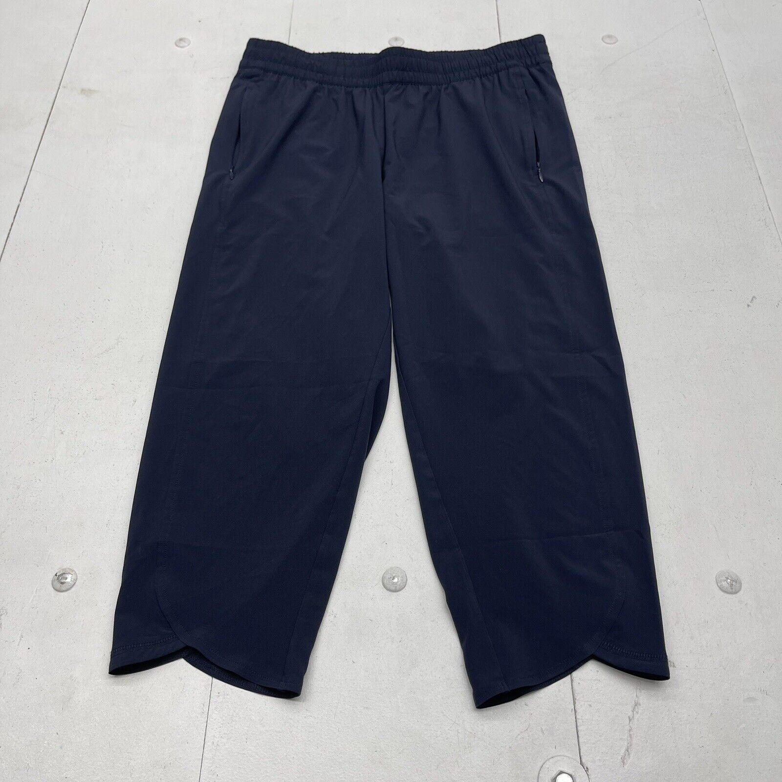 T By Talbots Navy Blue Athletic Pants Women's Size Medium Petite