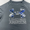 Under Armour Grey Graphic Short Sleeve T Shirt Youth Boys Size Small