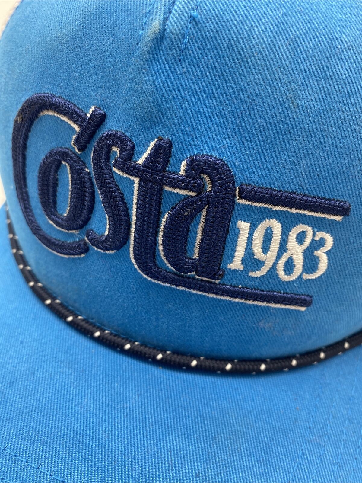 Costa Del Mar Costa 1983 Trucker Traditions Hat Cap Snapback Mesh
