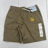 Cat &amp; Jack Tan Drawstring Pull On Chino Shorts Youth Boys Small New