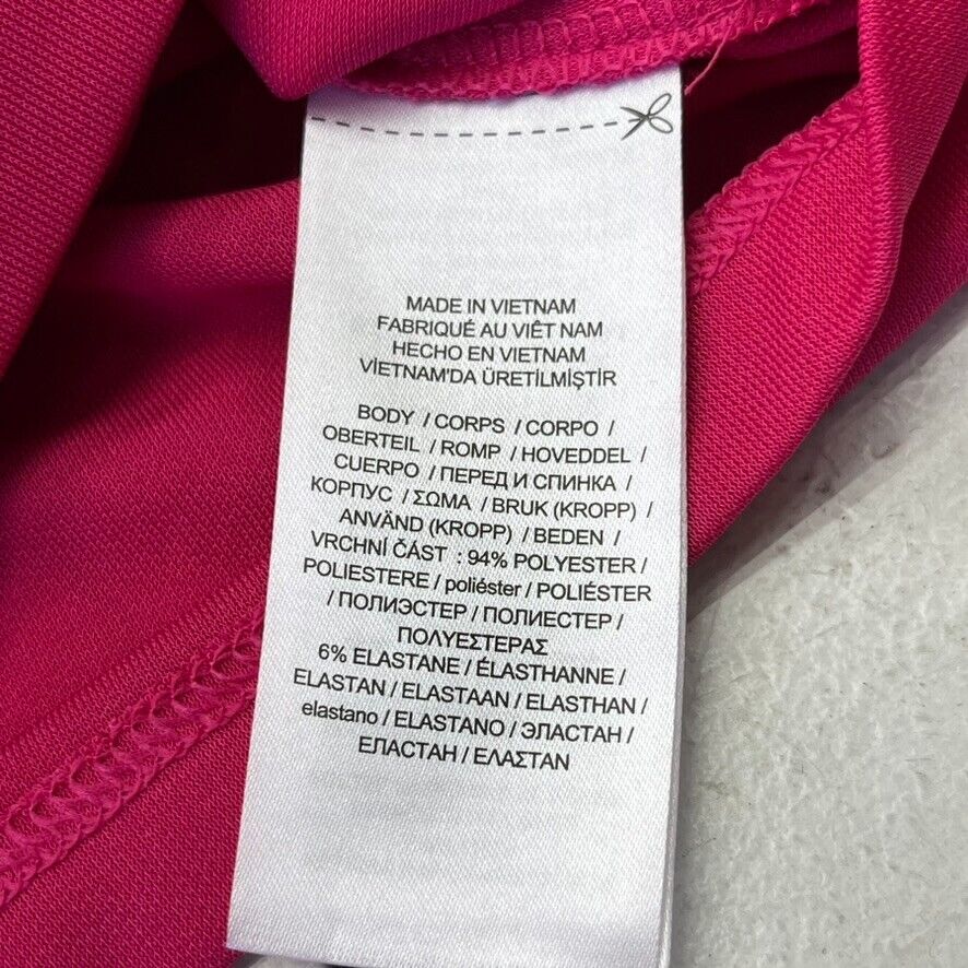 Ralph Lauren Pink Cross Front Tie Long Sleeve T-Shirt Womens Size XXL -  beyond exchange
