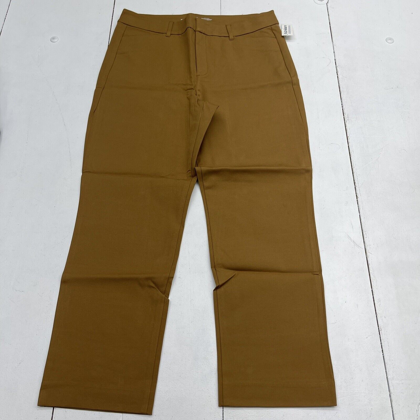 Old Navy High Waisted Pixie Straight Bourbon Ankle Pants Women's 12 Ne -  beyond exchange