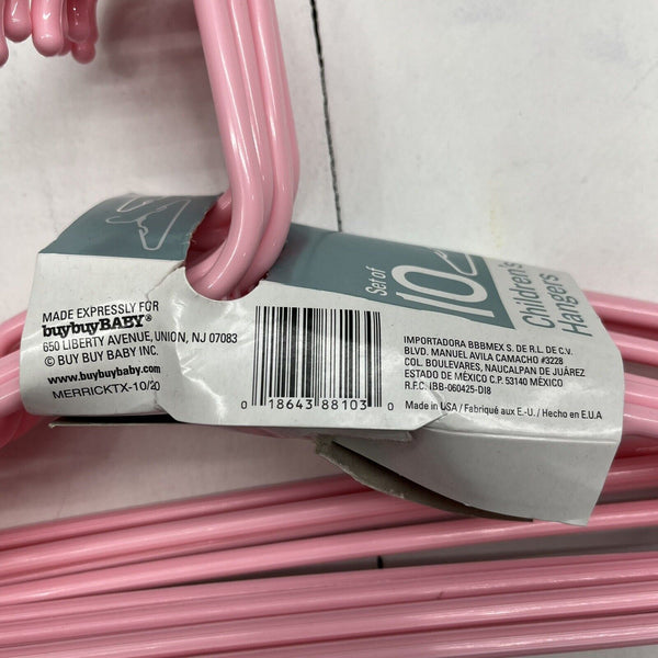 Gab Plastic Set of 20 Children Hangers - Pink – KATEI UAE