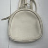 Coccinelle Agnese Ivory Leather Backpack Purse