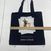 Ariana Grande Black Graphic Canvas Tote Bag