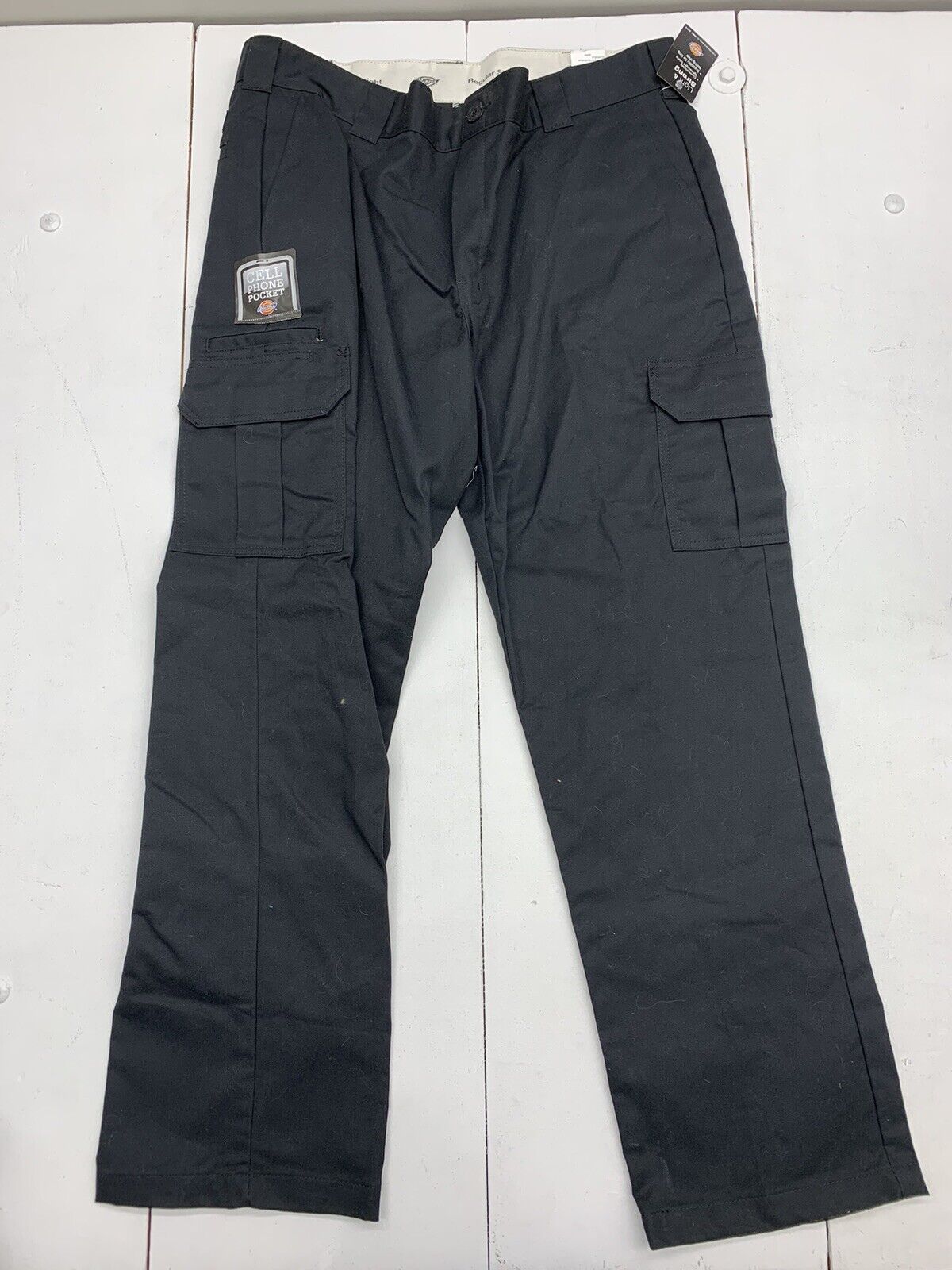 Dickies Mens Flex WP595 Regular Fit Straight Leg Cargo Pocket Pants Si -  beyond exchange