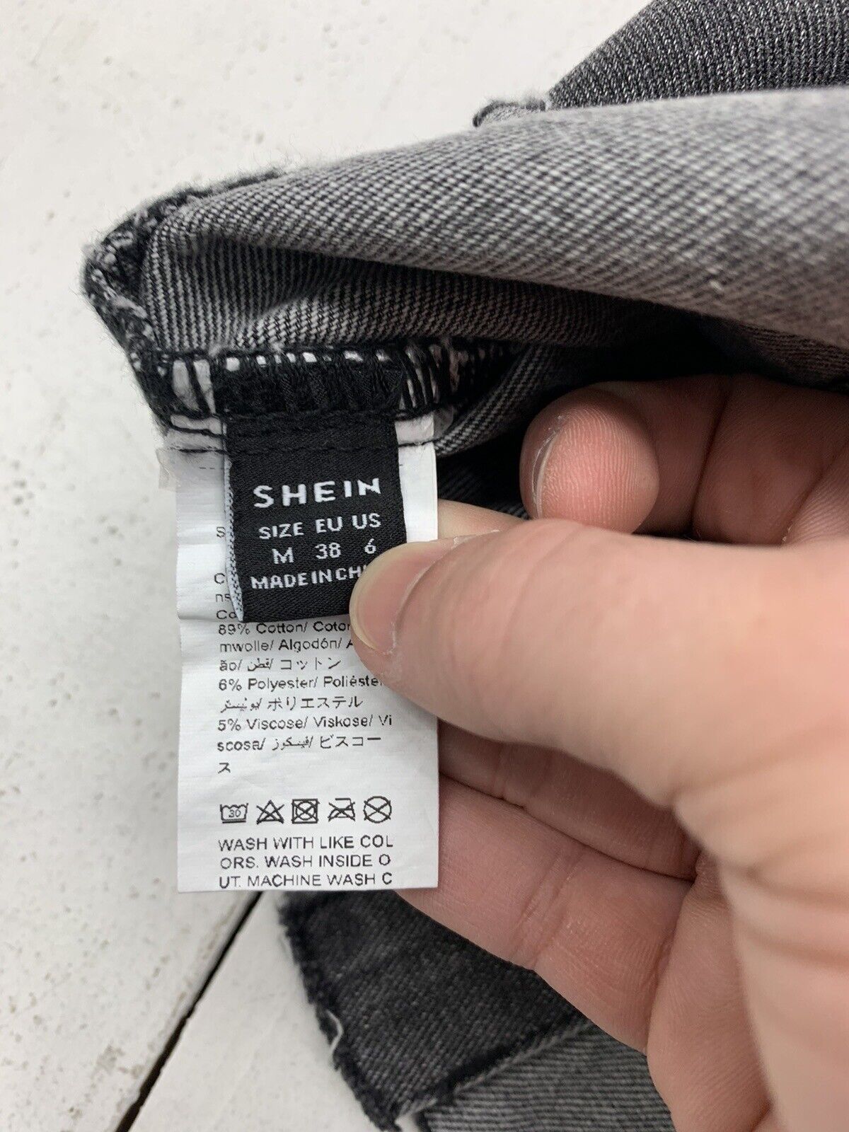 Shein Womens Black Cropped Corset Top Size Medium - beyond exchange