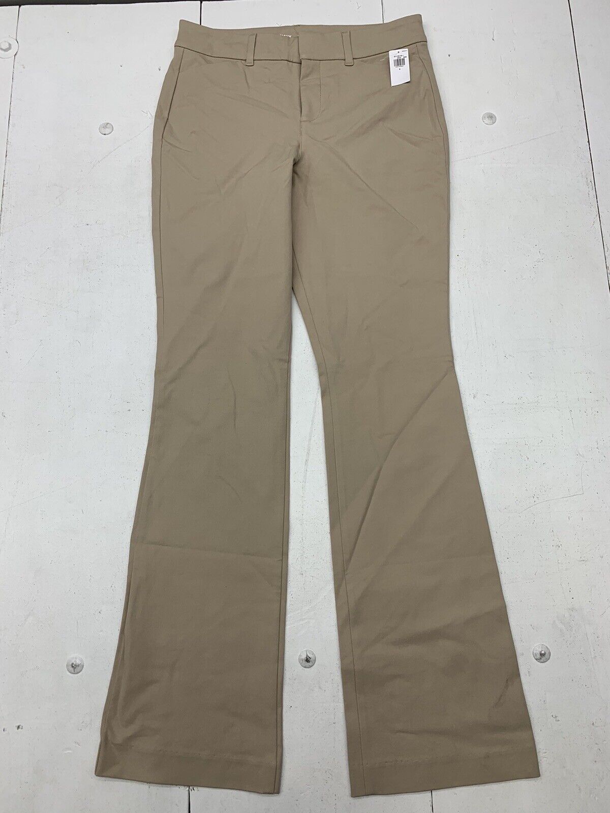 Old Navy Womens Brown High Rise Pixie Flare Pants Size 6 - beyond