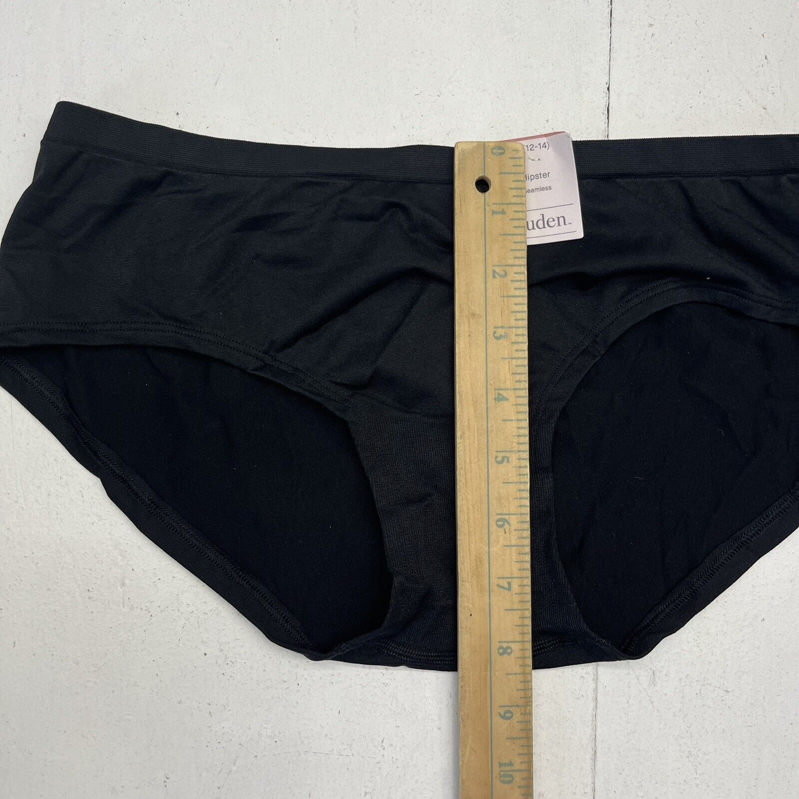 Auden Black Seamless Hipster Underwear Women's Size Large NEW - beyond  exchange