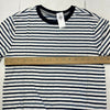 Old Navy Blue &amp; White Striped Softest Short Sleeve Boys Size Medium NEW