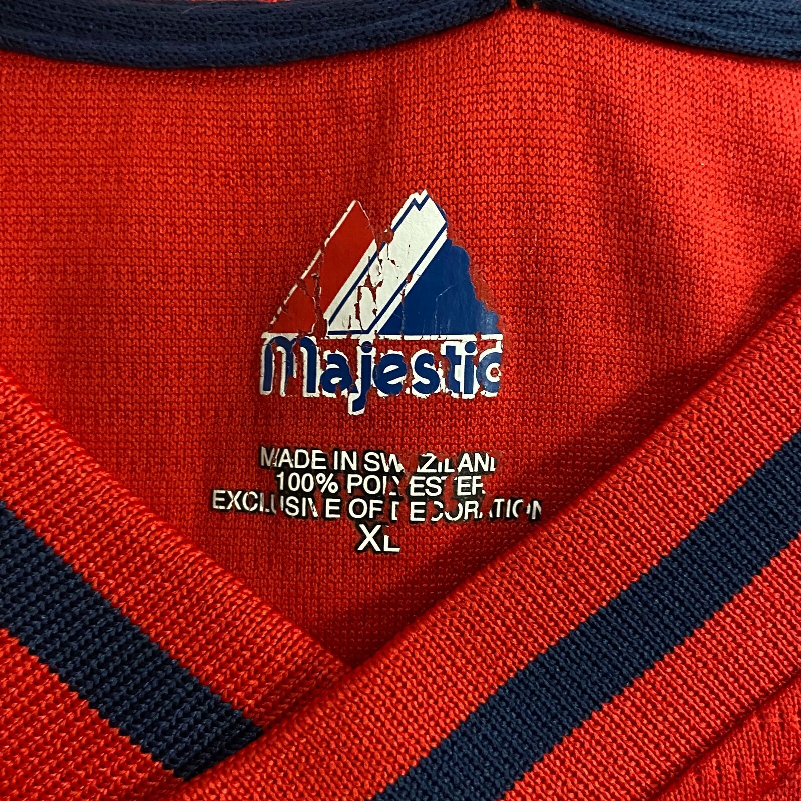 Boston Red Sox MLB Majestic Men's Navy Team Long Sleeve T